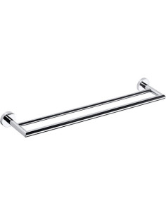 OMEGA: Double towel holder, 800 mm