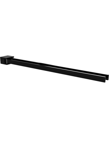 NERO: Double swing arm towel holder, 445mm