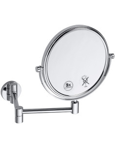 Double-sided cosmetic mirror, ø 200 mm