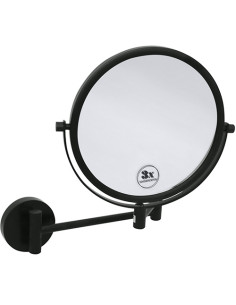 DARK: Double-sided cosmetic mirror, ø 200 mm