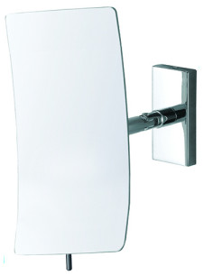 Cosmetic mirror with 360° joint,  245 × 130 mm