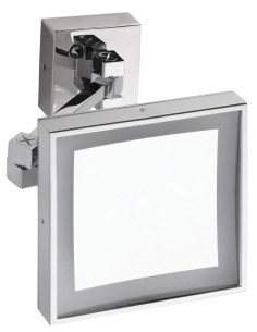 Cosmetic mirror with LED lighting ø 200 × 200 mm