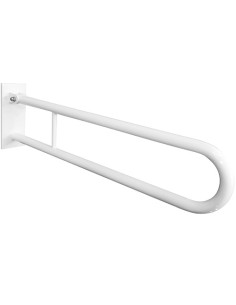 HELP: Folding grab bar in U shape 750 mm, white, with cover