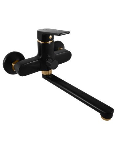 Faucets for bath and sink COLORADO BLACK MATT/GOLD - Barva černá matná/zlato,Rozměr 100 mm