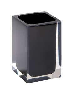 VISTA: Toothbrush holder free standing, black