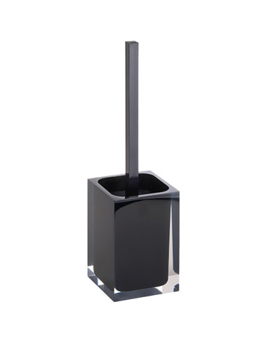 VISTA: Toilet brush holder free standing, black