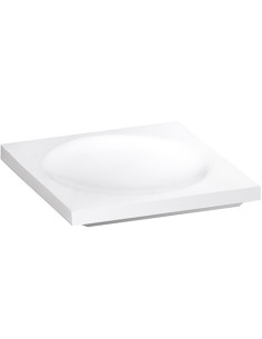 GAMMA: Soap dish free standing, white