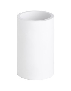 GAMMA: Round toothbrush holder free standing, white