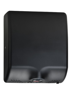 Automatic hand dryer, 1000 W, HEPA filter, black