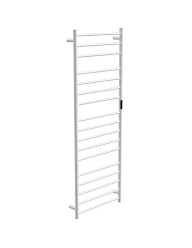 Heated towel rail 600x1680mm, 285W, white