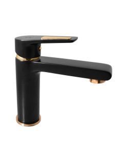 Washbasin faucet COLORADO, BLACK MATT/GOLD - Barva černá...