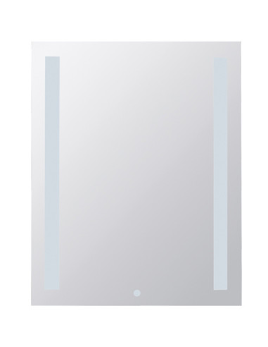 Mirror with LED side lighting, 600 x 800 mm