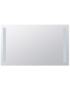 Mirror with LED lighting 1000 × 600 mm, touch sensor