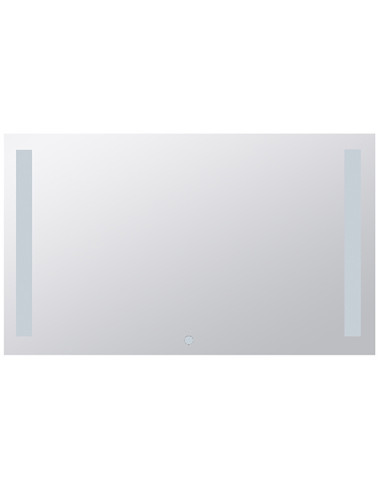 Mirror with LED lighting 1000 × 600 mm, touch sensor