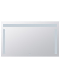 Mirror with LED lighting 1000 × 600 mm, touch sensor