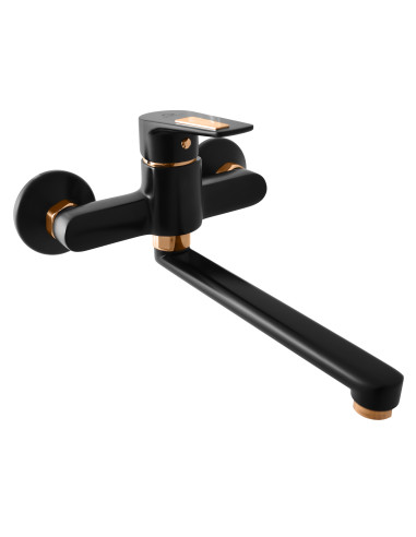 Washbasin/Sink faucet COLORADO BLACK MATT/GOLD - Barva černá matná/zlato,Rozměr 100 cm