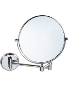 Double-sided cosmetic mirror, ø 200 mm, economy