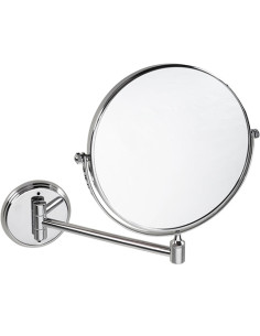 Double-sided cosmetic mirror, ø 200 mm, economy