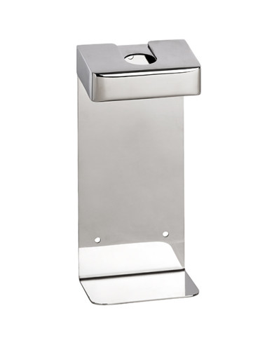 Holder for soap dispenser square, polished