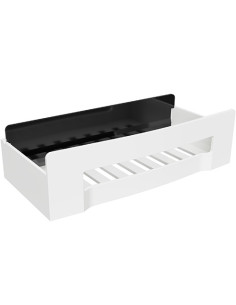 CYTRO: Shower shelf with squeegee, white