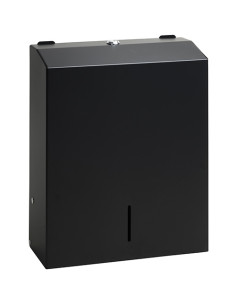 Paper towel dispenser, 370 mm, black