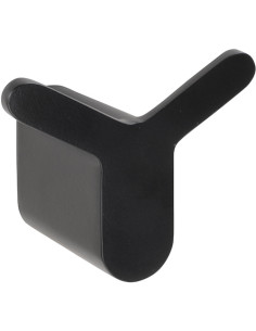 ORGANIC BLACK: Double robe hook