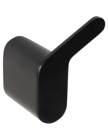 ORGANIC BLACK: Single robe hook