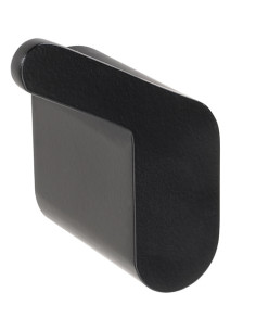 ORGANIC BLACK: Single robe hook