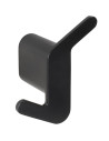 ORGANIC BLACK: Asymmetric robe hook