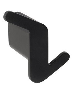 ORGANIC BLACK: Asymmetric robe hook