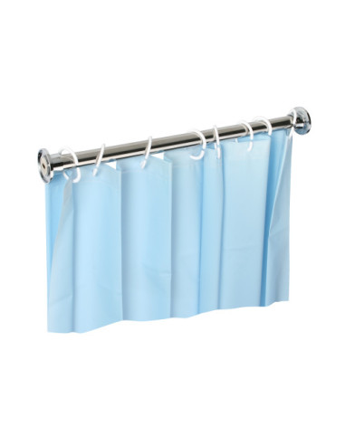 Shower curtain holder, 900 mm, stainless steel, polished