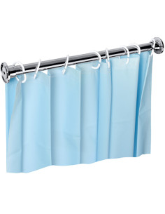 Shower curtain holder, 1000 mm, stainless steel, polished