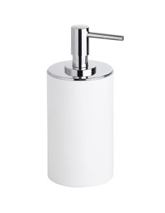 GAMMA: Round soap dispenser free standing, 250 ml, white