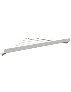 WHITE: Corner shower shelf