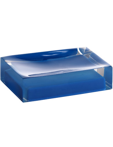 VISTA: Soap dish free standing, blue