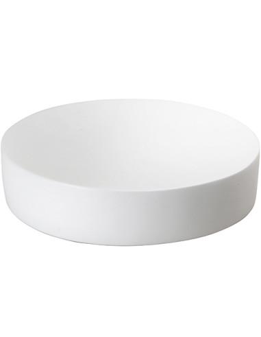 GAMMA: Round soap dish free standing, white