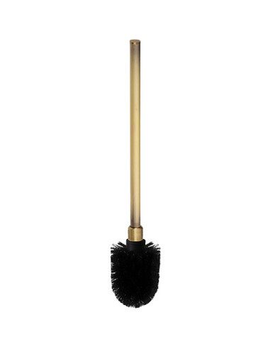 Spare WC brush with handle RETRO - black brush