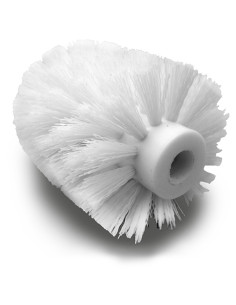 Spare WC brush without handle - white