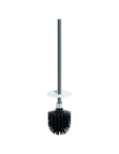 toilet brush with silicon brush