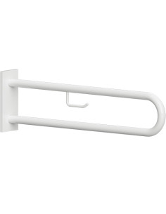 HELP: Grab bar in U shape with TP holder 813 mm, white, with cover