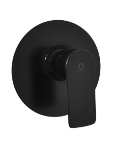 Built-in shower lever mixer VLTAVA BLACK MATT - Barva...