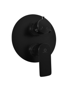 Built-in bath/shower lever mixer VLTAVA BLACK MATT -...