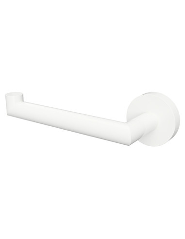 WHITE: Toilet paper holder