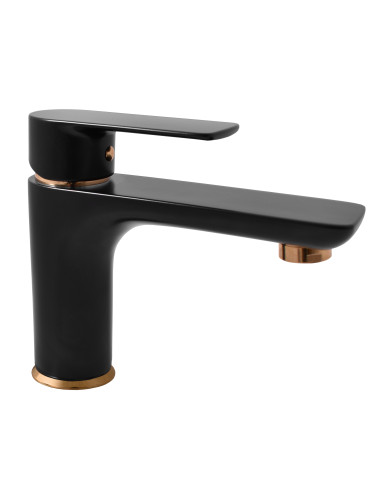 Washbasin faucet  VLTAVA BLACK MATT/GOLD - Barva černá matná/zlato,Rozměr 3/8''