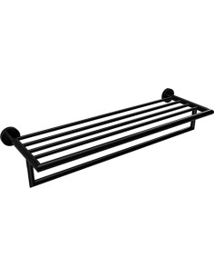 DARK: Towel holder with rail, 500 mm