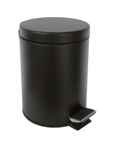 DARK: Waste bin, 3 l, black