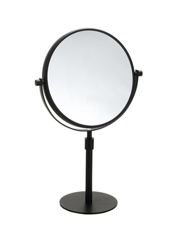 DARK: Cosmetic bath mirror Ø200 mm telescopic