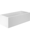 Duravit No. 1 bathtub support 147x67x51.5cm for bathtub 700487, white - 2