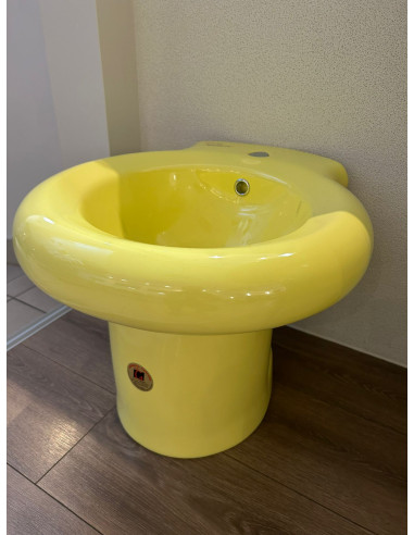 Bidet pot 53.5x49x40, Gravena Conio, yellow - 1