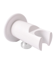 Shower holder with water outlet GLOSSY WHITE - Barva bílá